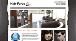 Desktop Screenshot of hairforceone.co.uk